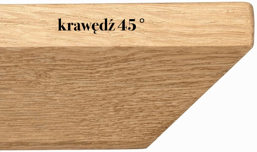 krawędź 45 st.