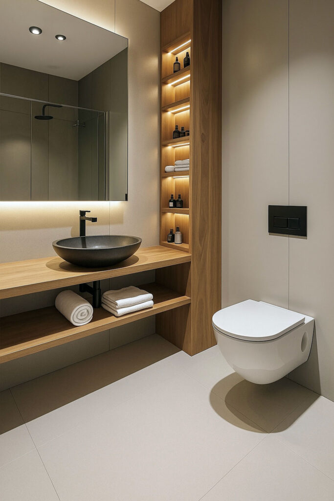 Zabudowy meblowe na wymiar - wizualizacja